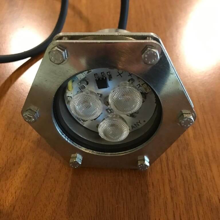 3 Led 3 Watt Su Altı Aydınlatma Armatürü RGB 